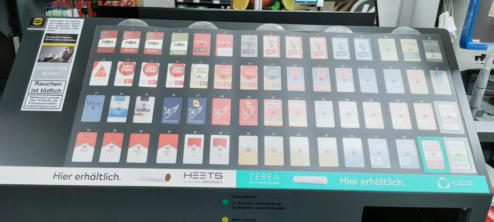 Prices for Cigarettes in Germany