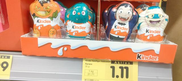 Kinder Halloween Chocolate