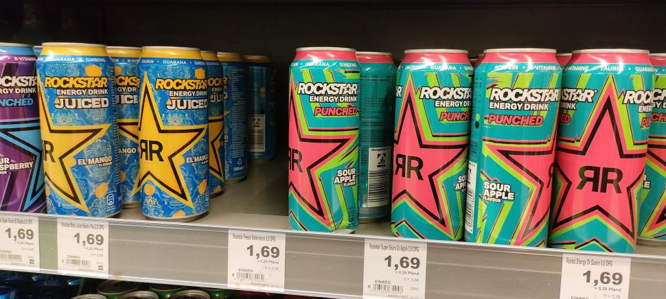 Energy Drinks Rockstar Energy Germany
