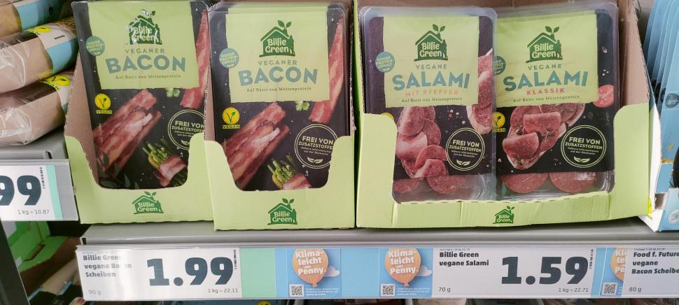 Meat Substitute Vegan Salami Germany