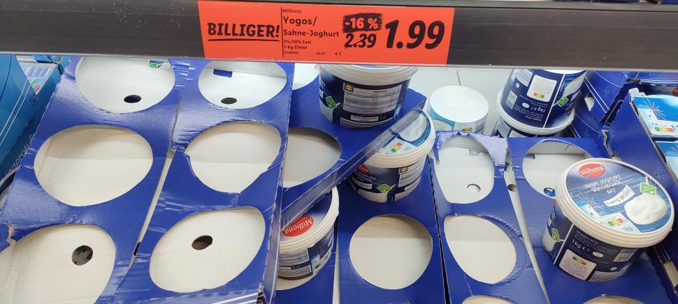 Milk Products Yoghurt Greek Style 10% Germany